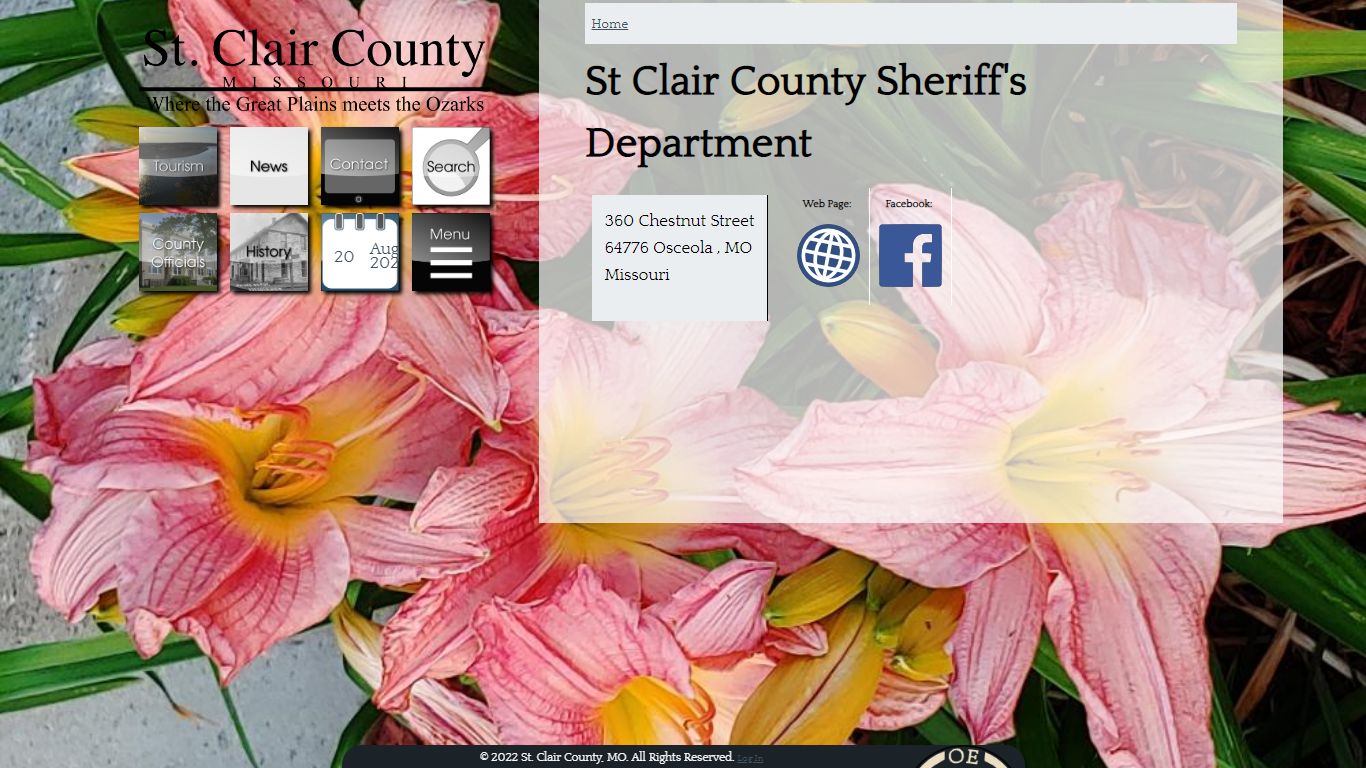 St Clair County Sheriff's Department | St. Clair County Missouri
